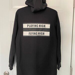 Black Zipped Hoody Jacket